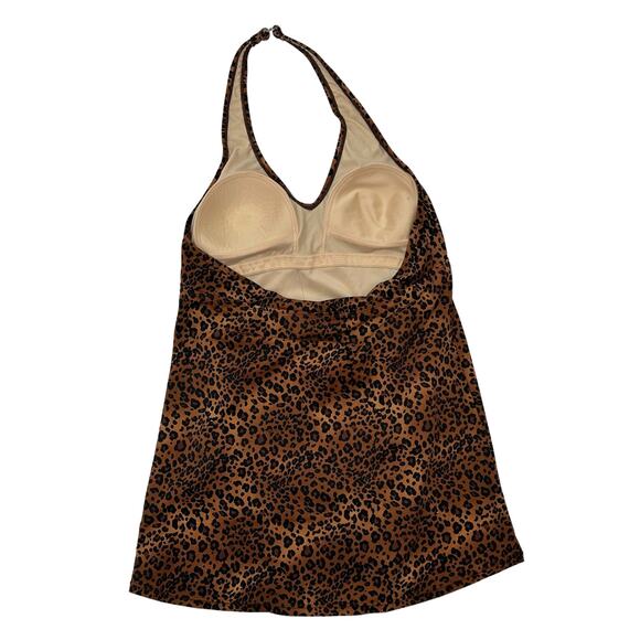 Islander one Piece Women's Size 10 Animal Print Bathing Suit - Picture 9 of 10